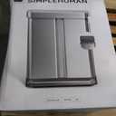 simplehuman 58L Liner Rim Rectangular Recycler, 24L+ 34L, Matte Black