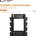 Cap Barbell Dumbbell and Kettlebell Storage Rack