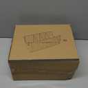 Acrylic Belt Organizer - 2 Pack with Adjustable 4 Compartments & Stackable Design, Clear Storage for Closet and Drawer Organization