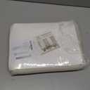 H.VERSAILTEX Linen Blackout Curtains Durable Thick Textured Linen Look 100% Blackout Patio Door Curtain Anti Rust Grommet Extra Wide Sliding Door Curtain Panel, Bleached Sand, W100 x L84 inch,  Bleached Sand