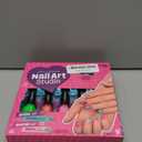 Nail Art Studio for Girls - Birthday Gift - Nail Polish Kit for Kids Ages 7-12 Years Old - Girl Gifts Ideas - Gift Set - Girly Stuff - Polish, Pens, Glitter, Stickers, Gems, Filer - 8 9 10 11 12 Year