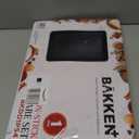 BAKKEN Kitchen Baking Pans - Nonstick Blue Coating, 13.58 9.65 Commercial Grade Carbon Steel Cookie Sheet, Diamond Texture Bottom, PFOA, PFOS, PTFE Free, Oven Safe Tray (450F), Gray