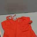 SHAPELLX Women's Shapewear Lace Bodysuit Tummy Control Body Suits Waist Sculpting V Neck Thong Corset Tops (Medium, A2-red)