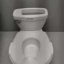 Summer Infant by Ingenuity My Size Potty Pro in White, Toddler Potty Training Toilet, Lifelike Flushing Sound, for Ages 18 Months+, Up to 50 Pounds