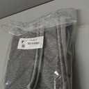 OLANLY Indoor Door Mat, 32x20, Dirt Resistant and Absorbent, Sturdy Non-Slip Rubber Backing, Easy to Clean, Washable Low-Profile Doormat for Entryway, Grey