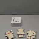 12 pcs Christmas Stocking Name Tags Personalized Snowman Wooden Christmas Stocking Name Tags Gift Signs for Presents Rustic Tree Hanging Ornaments