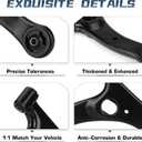 Front Lower Control Arm for Toyota Corolla Matrix 2003-2013, for Toyota Celica 2000-2005, for Pontiac Vibe 2003-2008 Left & Right Side Suspension kit K640360 K640361 2Pcs