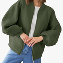 florence by mills womens Oversized Bomber Jacket, Size M