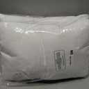 Organic Feathers Down Lumbar Pillow Insert 14x36, White