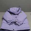 Kids Hooded Winter Jacket Puffer Jacket Insulated Wind and Water Coat Resistant Sherpa Lined Zip Up Winter Coats, 8 Size