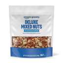 Amazon Grocery, Deluxe Mixed Nuts, Roasted & Salted, 44 Oz (Previously Happy Belly, Packaging May Vary) (EXP 09/06/26)