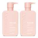 MONDAY HAIRCARE Moisture Shampoo + Conditioner Set for Dry, Coarse, Stressed, Frizzy Hair, Made with Coconut Oil, Rice Protein, Shea Butter and Vitamin E, All Natural, 12 Fl Oz (Pack of 2)