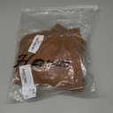 HOTOUCH Waffle Knit Button Down Shirts for Women Dressy Casual Work Tops Long Sleeve Loose Fit Shacket with Pocket, Size:S