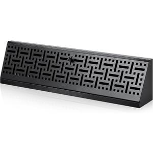 Landhoow 1 Pcs Black 18 Inch Baseboard Register Vent Covers