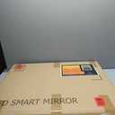 20" x 28" Round led Bathroom Mirror with Lights 3D Backlit Mirror 3 Color Temperatures Anti-Fog Adjustable Brightness Memory Function ETL Listed IP44 Waterproof