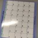 24" x 36" 2026 Wall Calendar, Folded Wet & Dry Erase Wall Calendar 12 Month, Yearly Laminated Wall Calendars, Reversible Annual Planner, Horizontal/Vertical, with Julian Dates