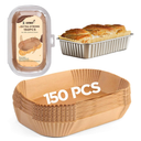 Loaf Pan Liners, Loaf Pan Liners for Baking Bread 9x5, Bread Pan Parchment Liners, 150pcs Bread Pan Liners for Baking