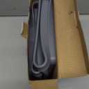 22" x 19" Extra Thick Waterproof Silicone Mat with Raised Edge, Under Sink Mat for Kitchen & Bathroom, Kitchen Cabinet Liner, Multi-Purpose for Storage & Protection, Gray