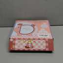 Pamctry Piggy Bank for Kids, Pink Piggy Bank for Girls,Christmas for Kids,DIY Custom Name Coin Bank with Letter Stickers for Birthdays, Christmas