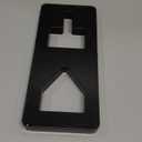 T Post Puller Fence Post Puller, Farm Equipment Tractor Accessories, Use Different Chains S Hooks Jacks Tractor Buckets from Ground (Black)