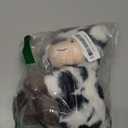 Muiteiur 10 Inch Sitting Cow Stuffed Animal, Super Soft Cow Plush Toy for Kids, Cute Farm-Themed Party Decor, Fun Gift for Children for Learning and Storytelling