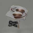 Wireless Bluetooth Headphones Over Ear 65H Playtime HiFi Stereo Headset with Microphone and 6EQ Modes Foldable Bluetooth V6.0 Headphones for Travel Smartphone Computer Laptop Rose Gold