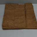 Kevin Textile Set of 2 Decor Burlap Natural Style Faux Linen Throw Pillow Cover Cushion Case for Floor with Invisible Hidden, 26-inches, Hazel Brown