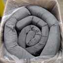 YOURIGAMI Kids and Toddler Play Couch, Convertible Folding Sofa, Durable Foam Modular Design, Mountain Gray, 3076070