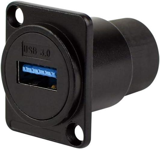 Toronce D R Series USB3.0 Passthrough Panel-Mount Connector (USB3.0)