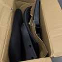 FDW Ergonomic Office Chair Home Desk Chair Task Mesh Computer Chair Gaming with Back Lumbar Support Armrest Modern Swivel Modern Adjustable Rolling Executive Mesh Chair for Women Men (Black)