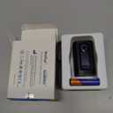 Wellue Fingertip Pulse Oximeter, Blood Oxygen Saturation Monitor with Batteries, Carry Bag & Lanyard for Wellness Use