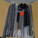 Room Divider Curtain RodNo Drilling Curtain Rod Wall Divider for Room Separation, 4-10ft (H) 28-70inch(W) Adjustable Floor to Ceiling Portable Hanging Room Divders Partitions Space Separator Black