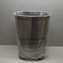 Ninestars DZT-50-25 Motion Sensor Trash Can, Large, Silver