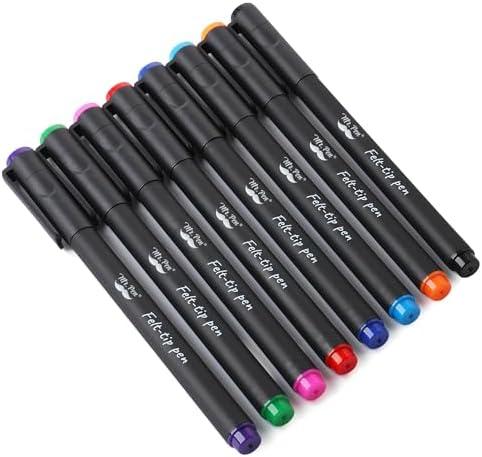 Mr. Pen- Colorful Felt Tip Pens, 8 Pack, Fine Felt Tip Pens Fine Point