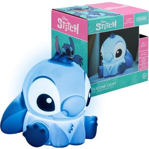 Stitch Squishy Lamp - Officially Licensed Disney Free Standing Desk Light, Gaming Room Decor and Merchandise for Boys and Girls, Nightlight Gift Accessory for Playroom and Bedroom, Paladone