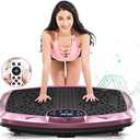 nimto Vibration Plate Exercise Machine Whole Body Workout Vibration Fitness Platform for Home Fitness & Weight Loss + BT + Remote, 99 Levels