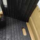 5.0" Rise Rubber Threshold ramp for Doorway/Cars, Step/Stair Rubber ramp with with Non-Slip Surface for wheelchairs/Curb/shed, 2200Pounds Load Capacity.