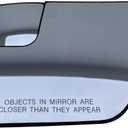Replacement Driver Left Side Mirror Glass Heated with Back Plate for 2021-2026 Ford F-150