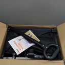 YACONA 3 in 1 Wagons Carts Foldable, 360LBS Lightweight Wagon with All Terrain Wheels, Collapsible Wagon Cart for Grocery, Camping, Beach, Garden & Sports (Black)