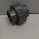 NDS U-1250-S PVC Pipe Fitting, 1-1/4-Inch Slip Union, Schedule 80, EPDM O-Ring, Gray