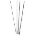 Stainless Steel Threaded Rods, M10-1.5 Thread Pitch, 250 mm Length (Pack of 2)