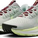 Nike Pegasus Trail 5 Men's Trail Running Shoes (DV3864-004, Light Silver/College Grey/Dark Team Red/Barely Volt) Size 10