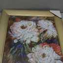 Flowers with Andover Champagne Frame, 13.38" x 15.38"