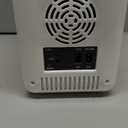 Skincare Fridge With Dimmable LED Light Mirror, 4L Makeup Mini Fridge for Bedroom, Car, Office & Dorm, Cooler & Warmer, Portable Small Refrigerator for Cosmetics, Skin Care and Food, Pink