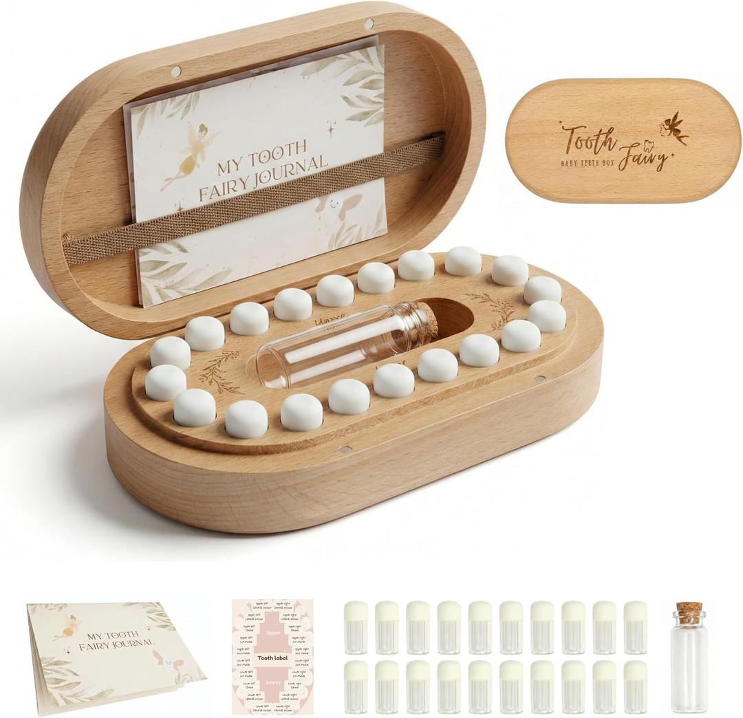 Tooth Fairy Tooth Holder, Baby Keepsake Box, tooth fairy gifts, baby teeth keepsake box, baby tooth box, tooth holder for kids teeth, baby memory box, tooth fairy box, Unisex Shower Gift