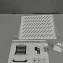 10 inch Rack Shelf, inch Depth,  Server Rack Shelf Vented Rack Mount Cantilever Tray