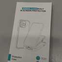 CD Metal Ring Stand + Built-in Privacy Screen Protector Magnetic Case for iPhone 16 Pro Max 6.9" Soft Bumper Full Signal Compatible with MagSafe Full Body Shockproof Clear Case, Desert Gold