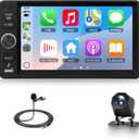 4Core+64GB Android Car Stereo for Chevy Silverado Tahoe Suburban 2003-2006, for GMC Sierra Yukon Hummer H2, 7-Inch Touchscreen Car Radio with Wireless Carplay Android Auto DSP SWC+Backup Cam