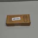 Pinless Moisture Meter - Povlen Wood Moisture Meter Digital Moisture Detector for Lumber Drywall Firewood Masonry Woodworking Plaster Floor Concrete Building with LCD Display Sound Alarm (Black Orange)