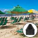 FAVOMOTO Essential Outdoor Umbrella Accessories 2pcs End Caps for Patio Umbrella Replacement Maintenance